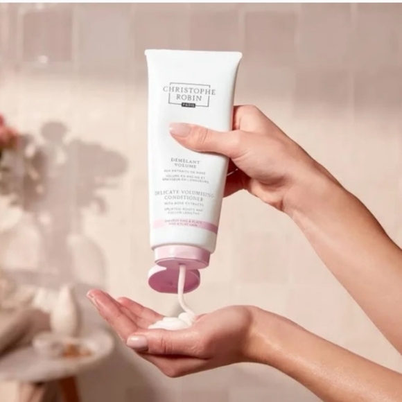 NEW Christophe Robin Delicate Volumizing Conditioner With Rose Extracts 200mL NE - Picture 4 of 10